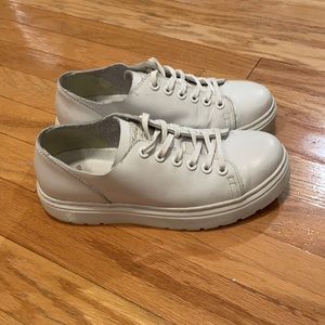 Dr. Martens white sneakers